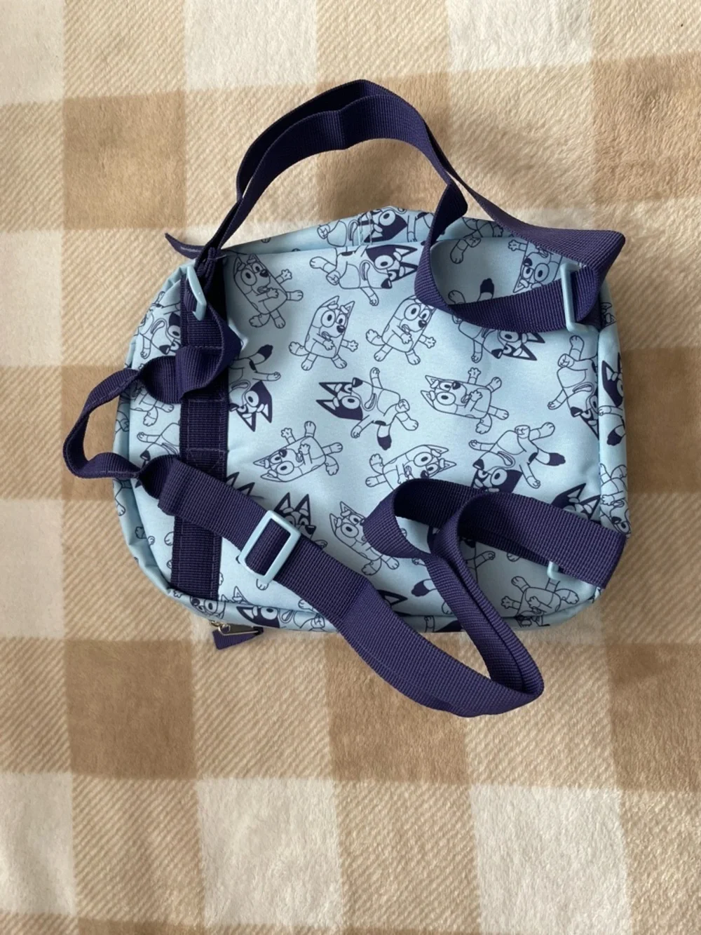 NWT Light Blue Mini Kids Bluey and Bingo Backpack